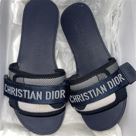 where to buy dior slides|christian dior slides navy blue.